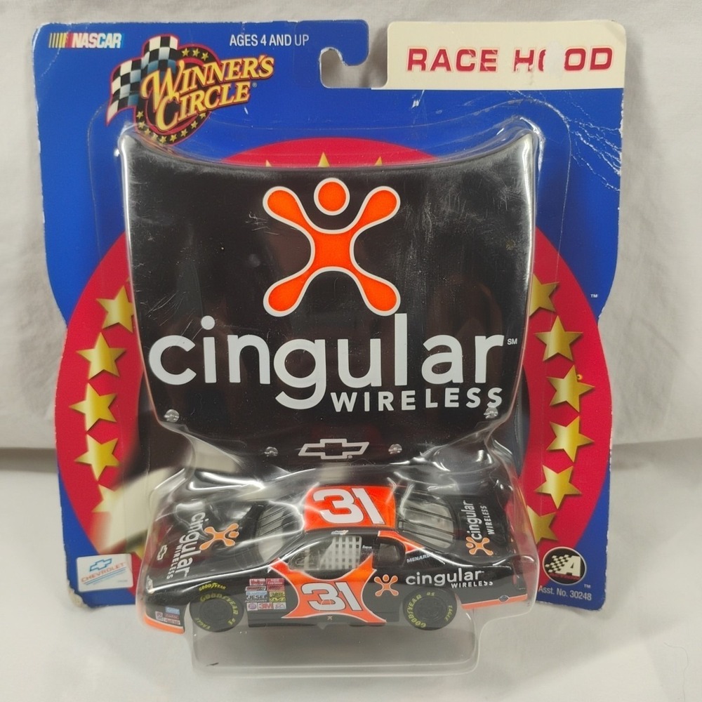 Winner's Circle NASCAR #31 Robby Gordon Race Hood Cingular‎ Wireless 1:43 Scale
